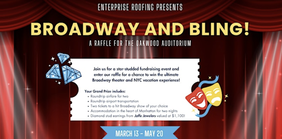 The Oakwood Schools Foundation posted the basic information for the Fundraiser. “I am excited to see how the Raffle gets along and so far it’s going well, Coleman Ott (9) said.